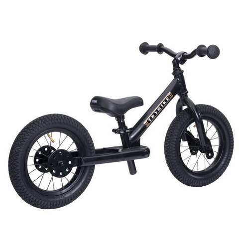 Trybike Loopfiets | Tweewieler All Black Zwart Mat