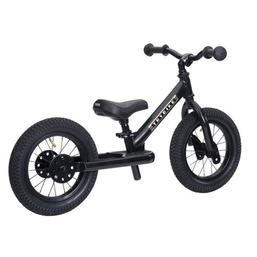 Trybike Loopfiets | Tweewieler-All Black (Zwart)