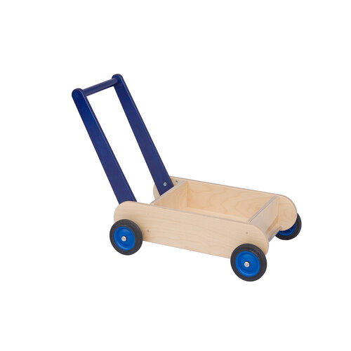 Van Dijk - Loopwagen blauw