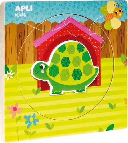Apli-Laagpuzzel Schildpad