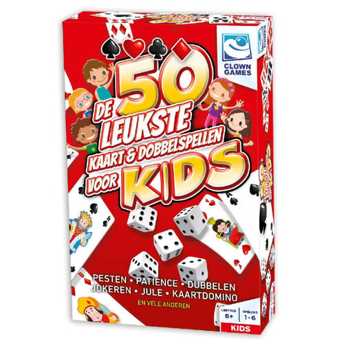 Spel 50 Leukste kaart & dobbelspellen