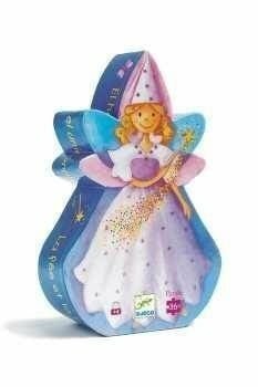 Djeco Silhouet Puzzel | De Fee en de Eenhoorn  4+