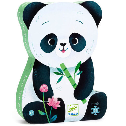 Djeco Silhouette Puzzel Panda 3+