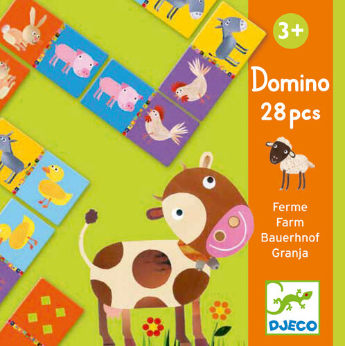 Djeco Domino | Boerderij 3+