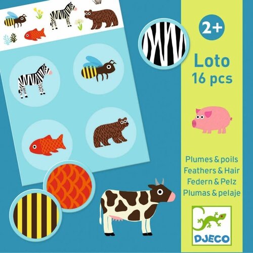 Djeco Lotto | Veren en Vacht 2+