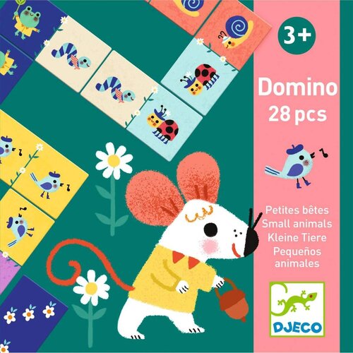 Djeco Domino | Kleine dieren 3+