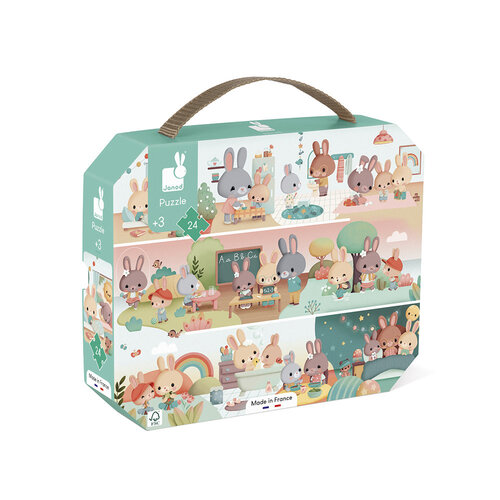 Janod Puzzel Een lange Dag 3+
