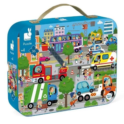 Janod Puzzel | De Stad 4+