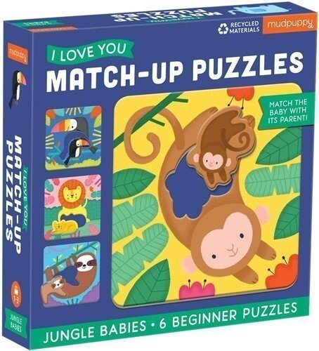 Match Up Puzzel Jungle 6x1 St.