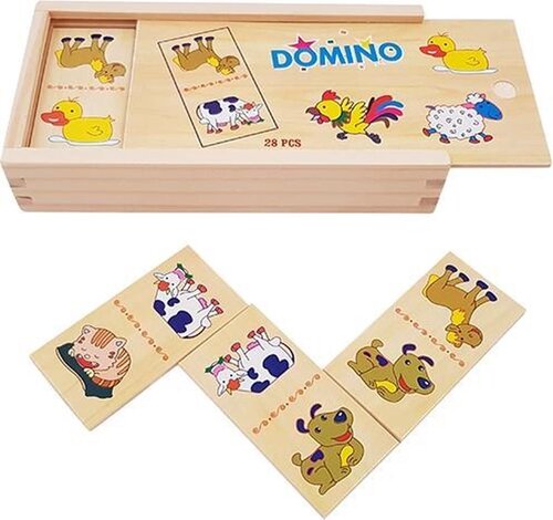 Houten Domino - Boerderij