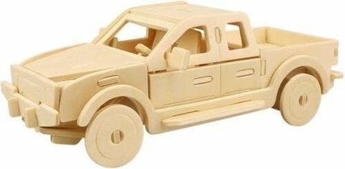 3D Houten constructieset / puzzel Pickup Truck