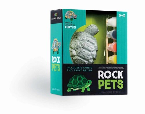 Crocodile Creek-Rock Pets Turtle