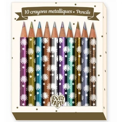 Mini Metallic Kleurpotloden Chichi (10st)