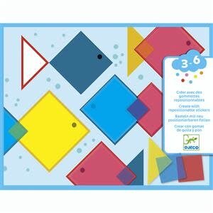 Djeco Knutselset Creatief met herbruikbare Figuren 3-6 Jaar