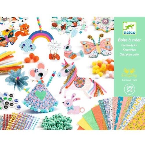Djeco Knutselpakket - Creatief met papier 5+