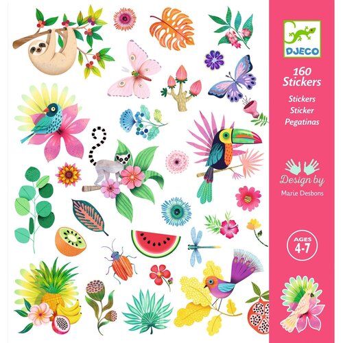 Djeco Stickers - Paradijs