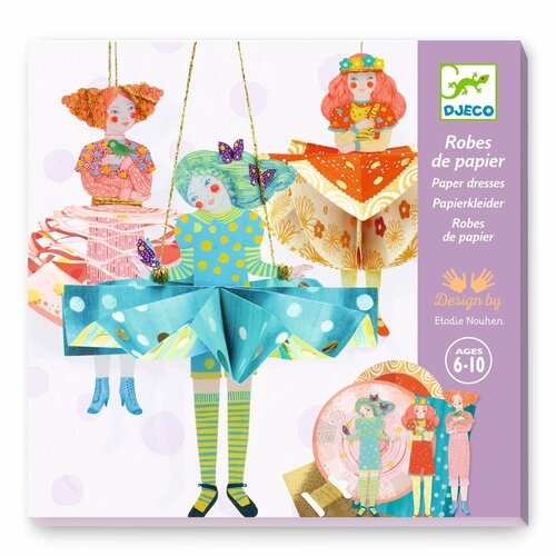 Djeco Knutselpakket Paper Creations / Paper Dresses