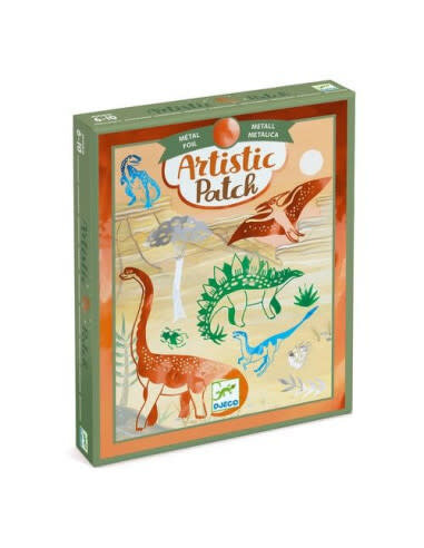 Djeco Knutselpakket Artistic Patch-Dinosaurs 6-10 jaar