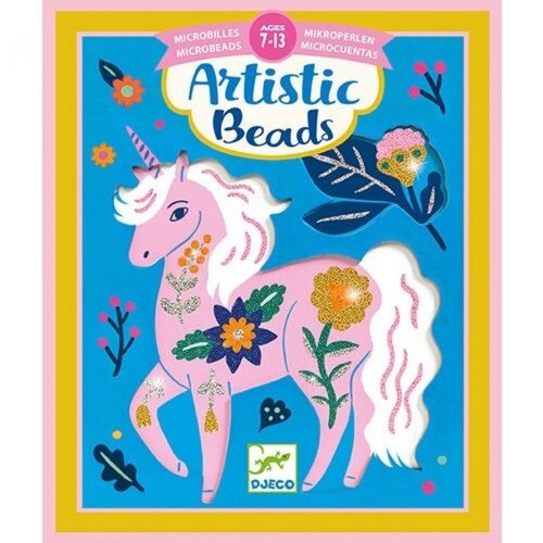 Djeco Artistic Beads-Flowers and Fur 7+