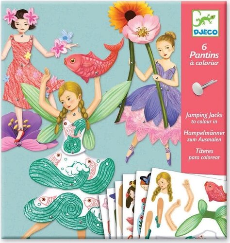 Djeco Creatief | Marionetten Feeën 6-10jr