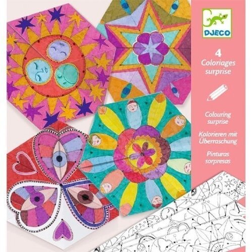 Knutselpakket kleuren mandala's/hemellichamen