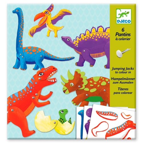 Djeco Marionetten Dinosauriërs 6-10 jaar