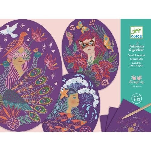 Djeco Krasplaten - Nymfen 7+