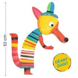 Djeco-Schilderen The Fox Family (3+)