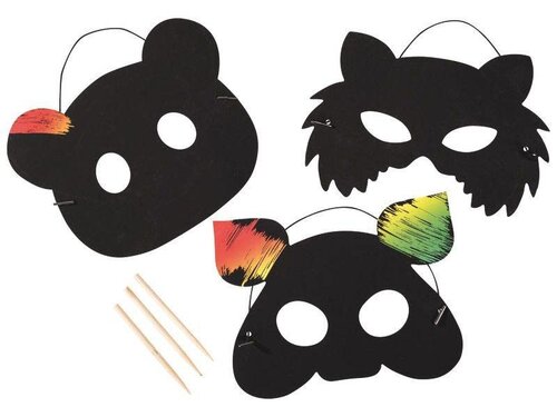 Scratch  Maskers Dieren