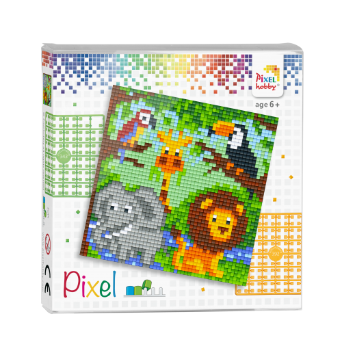 Pixelhobby Set dierenrijk /jungle