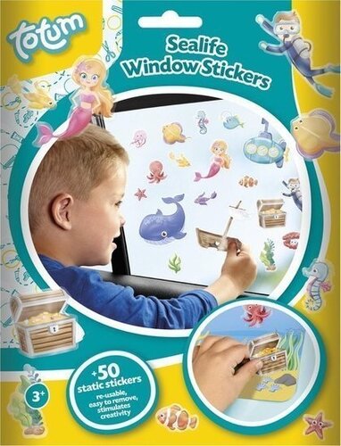 Raamstickers Oceaan Junior 50 Stickers
