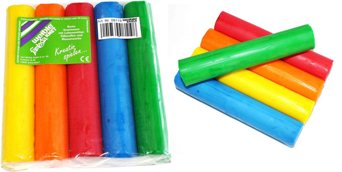 Weible Boetseer & Kneedwas 5 Rollen / 5 Kleuren