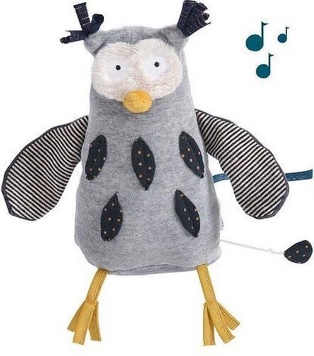 Moulin Roty Muziekknuffel-Uil