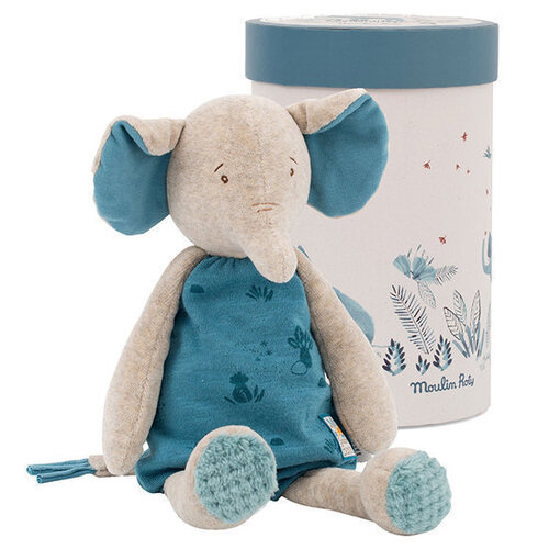 Moulin Roty Knuffel Olifant Bergamote in geschenkdoos