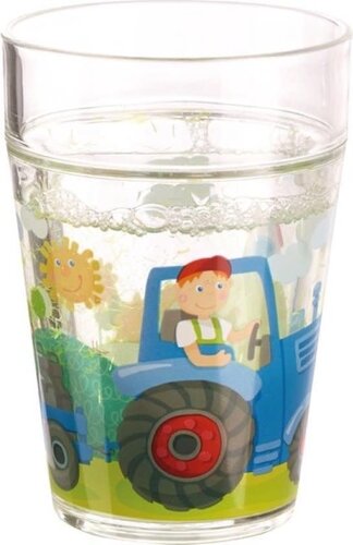 Haba-Glitter Drinkbeker Tractor