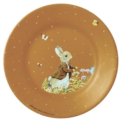 Peter Rabbit bord 20 cm karamel