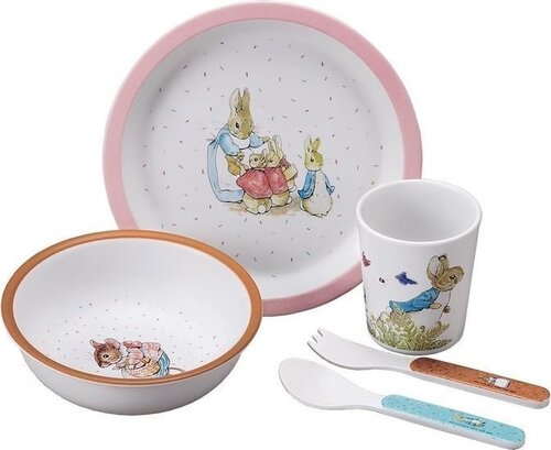 Petit Jour - Peter Rabbit - Servies Roze