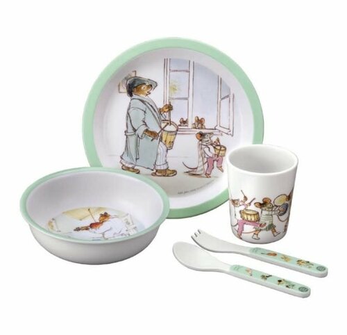 Petit Jour Parijs | Melamine Serviesset Ernest & Celestine 5dlg | Rataplan