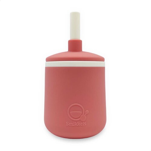 Smikkels | Siliconen Kinderbeker | Roze