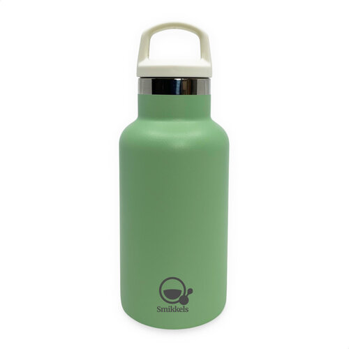 Smikkels | Thermos Drinkfles RVS 350ml | Groen