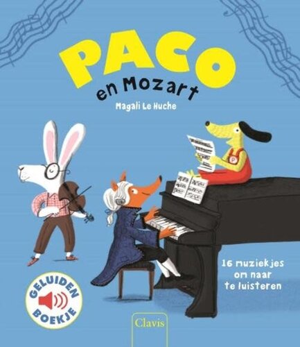 Clavis | Muziekboek Paco en Mozart 3+ | Magali le Huche