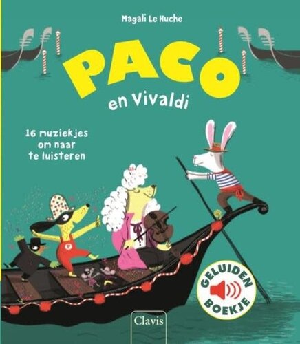 Clavis | Muziekboek Paco en Vivaldi 3+ | Magali le Huche