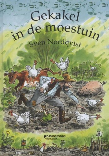 Prentenboek-Pettson en Findus, Gekakel in de moestuin