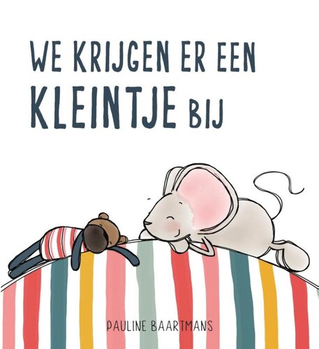 Kartonboek-We krijgen er een kleintje bij