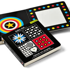 Baby Ziet | Kijkboek met Spiegeltje Contrast 0-6m