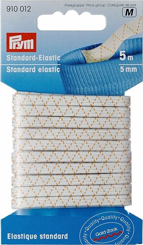 Prym - Goldzack standaard elastiek 5 mm - 5 mtr