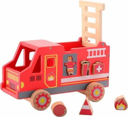 Jouéco Houten vormenstoof - Brandweer