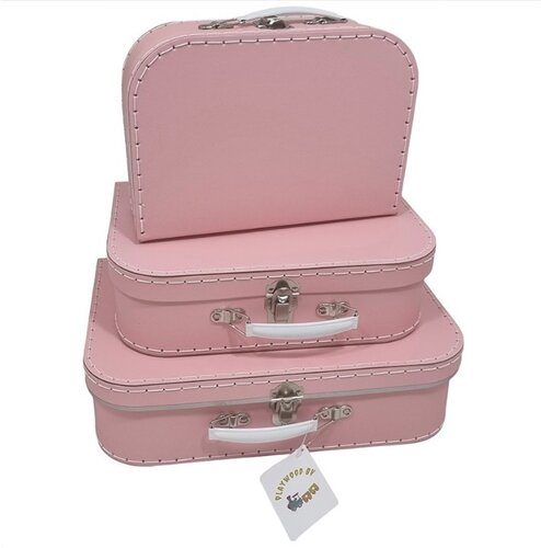 Koffer Zacht Roze 30cm