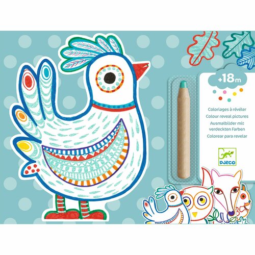Djeco Kleuren - Bosdieren 18mnd+