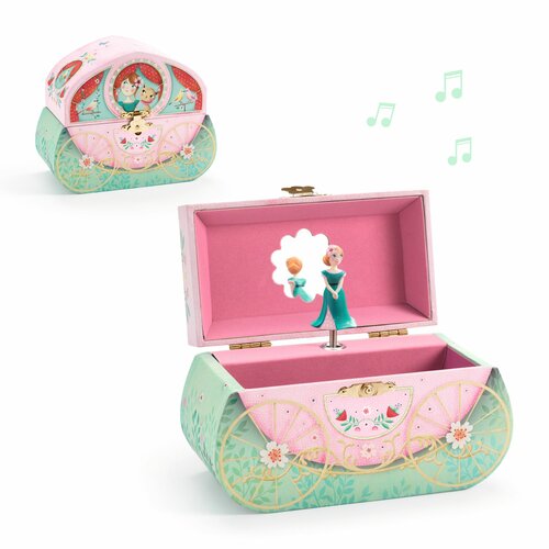 Djeco Sieraden~Muziekdoos Koets